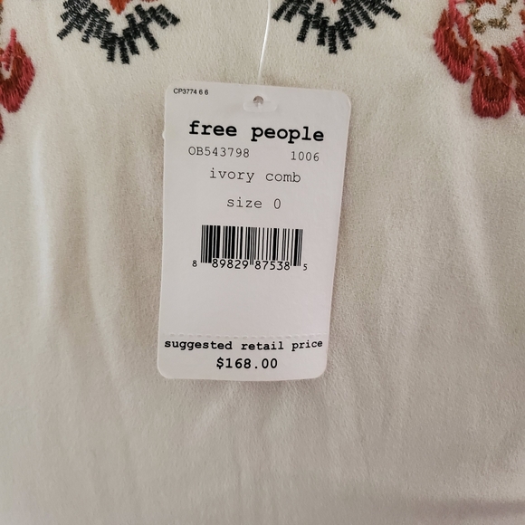 Free people Ivory Comb Bell sleeves dress - Picture 9 of 11